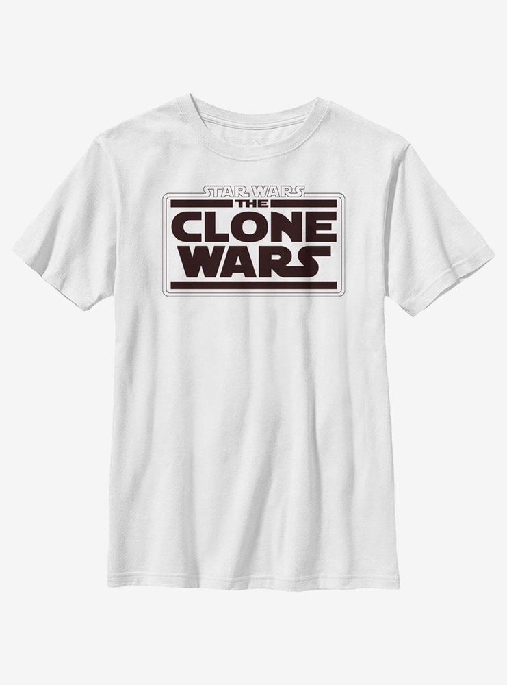 Star Wars: The Clone Wars Logo Youth T-Shirt