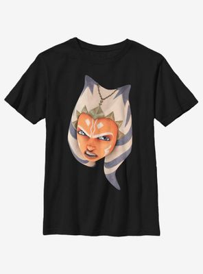 Star Wars: The Clone Wars Ahsoka Face Youth T-Shirt