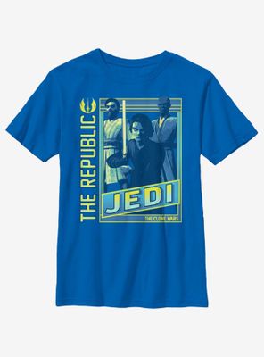 Star Wars: The Clone Wars Jedi Group Youth T-Shirt