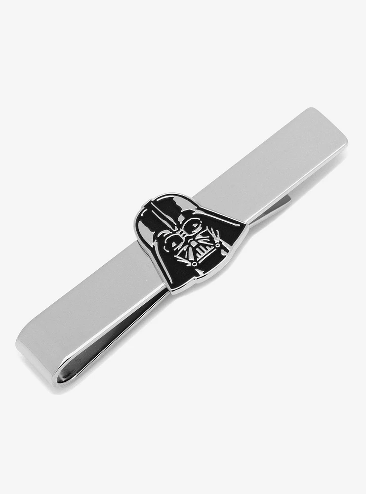 Star Wars Darth Vader Recessed Matte Black Tie Bar