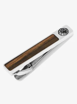 Game of Thrones Targaryen Inlaid Wood Tie Clip