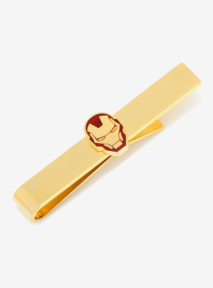 Marvel Iron Man Gold Plated Iron Man Tie Bar