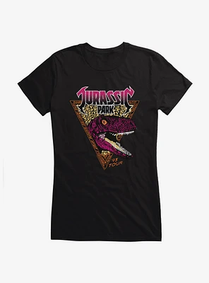 Jurassic Park Distress Dino Girls T-Shirt