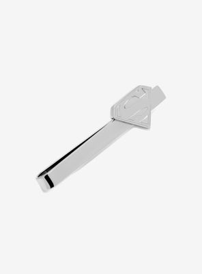 DC Comics Superman Stainless Steel Superman Recessed Shield Tie Bar