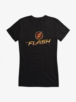 DC Comics The Flash Lightning Logo Girls T-Shirt