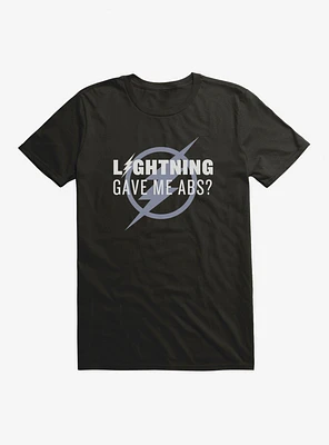 DC Comics The Flash Lightning Gave Me Abs T-Shirt