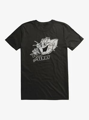 Tom And Jerry Vintage Sketch T-Shirt