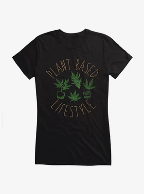 Hot Topic 420 Plant Based Lifestyle Girls T-Shirt