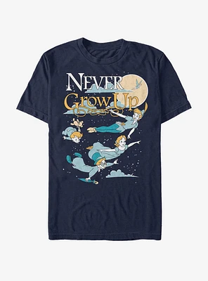 Disney Peter Pan Grow Up Never T-Shirt