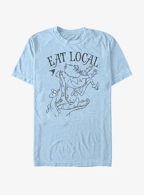 Disney Peter Pan Hook Eat Local T-Shirt