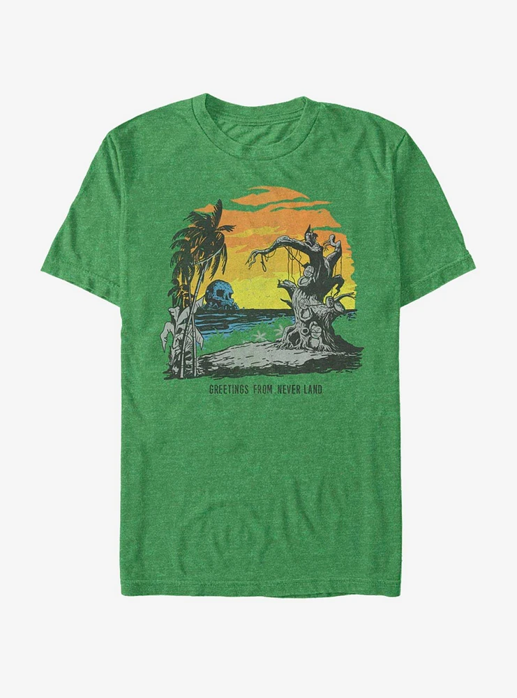 Disney Peter Pan Postcard Camp T-Shirt