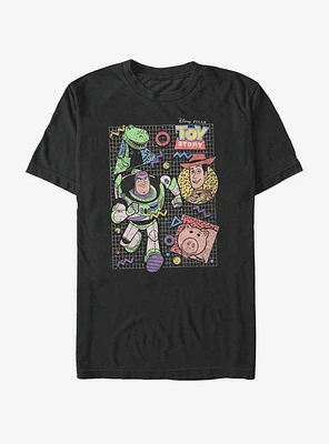 Disney Pixar Toy Story 90'S Crew T-Shirt