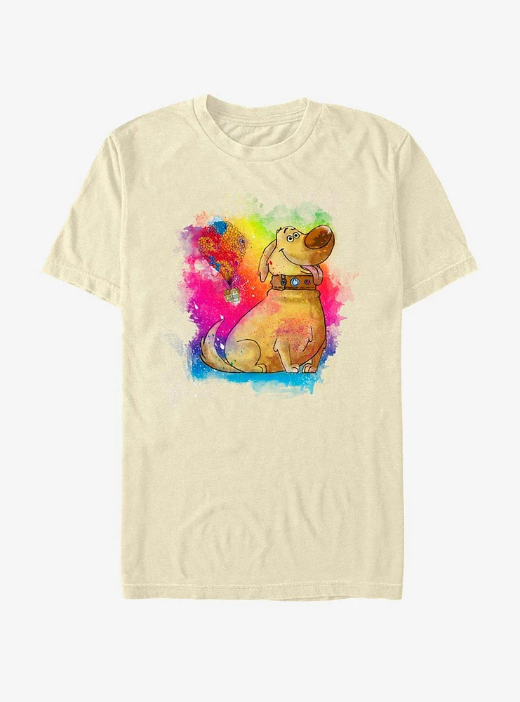 Disney Pixar Up Dug Watercolor Balloons T-Shirt