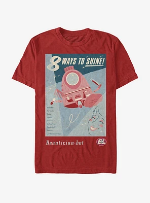 Disney Pixar Wall-E Beautician Bot Poster T-Shirt