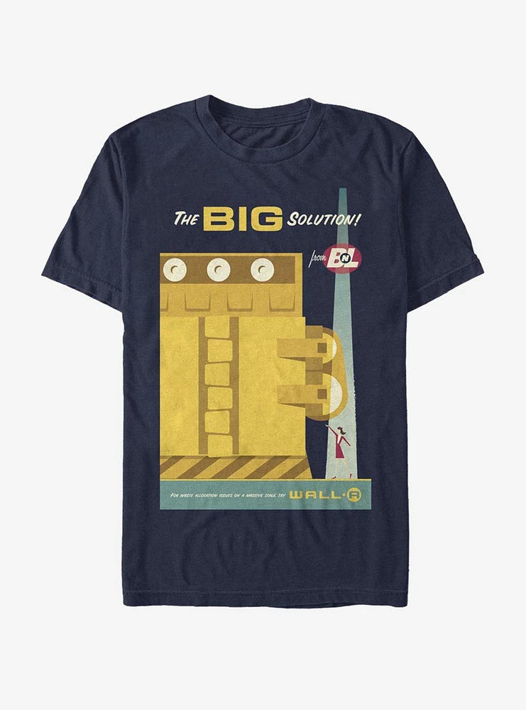 Disney Pixar Wall-E Big Solution Poster T-Shirt