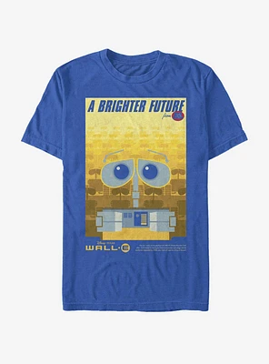 Disney Pixar Wall-E Brighter Future Poster T-Shirt