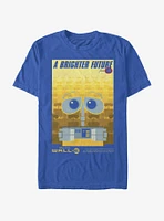 Disney Pixar Wall-E Brighter Future Poster T-Shirt