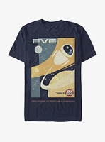 Disney Pixar Wall-E Eve Poster T-Shirt