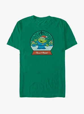 Disney Toy Story Alien Snow Globe T-Shirt