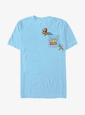 Disney Pixar Toy Story Slinky Dog Pocket T-Shirt