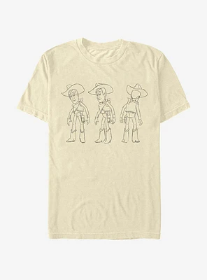 Disney Pixar Toy Story Woody Turnaround T-Shirt