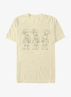 Disney Pixar Toy Story Woody Turnaround T-Shirt