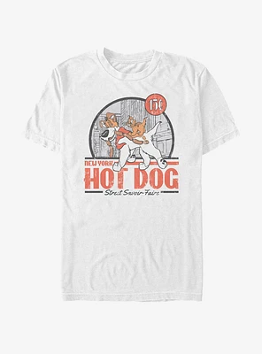 Disney Oliver & Company Hotdogs T-Shirt