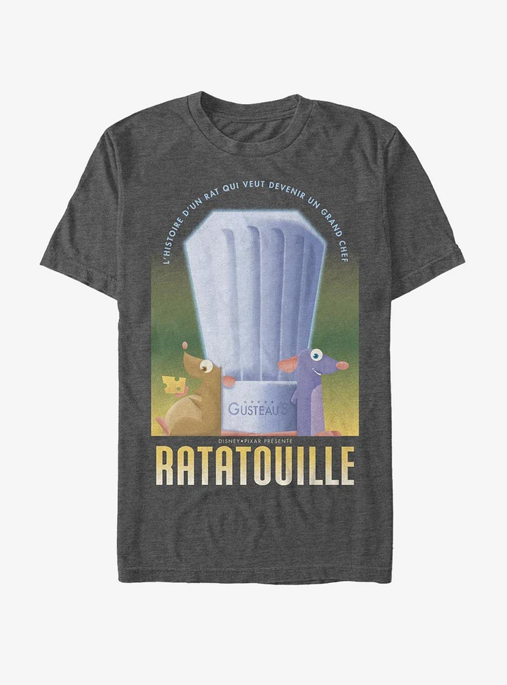 Disney Pixar Ratatouille Histoire Dun Rat Poster T-Shirt