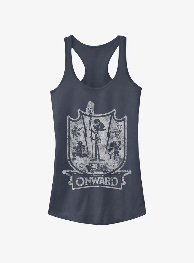 Disney Pixar Onward Crest Girls Tank