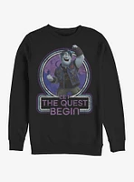 Disney Pixar Onward Begin Quest Crew Sweatshirt