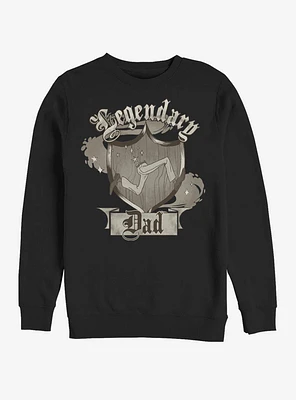 Disney Pixar Onward Legendary Dad Legs Crew Sweatshirt