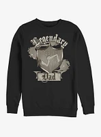 Disney Pixar Onward Legendary Dad Legs Crew Sweatshirt