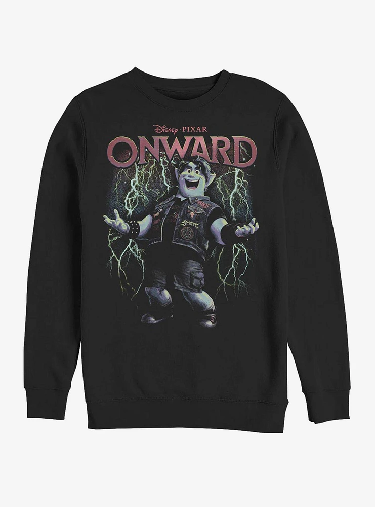 Disney Pixar Onward Light It Up Crew Sweatshirt