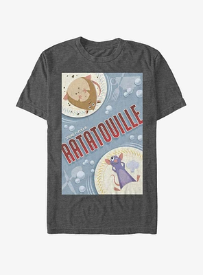 Disney Pixar Ratatouille Rat Plated Poster T-Shirt