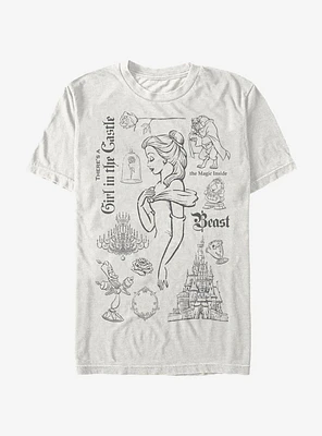 Disney Beauty and The Beast Castle T-Shirt