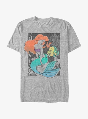 Disney The Little Mermaid Ariel And Friends Redux T-Shirt