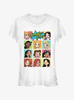 Disney Princesses Dream Free Comic Portraits Girls T-Shirt