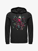 Disney Little Mermaid Crab Lights Hoodie