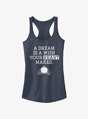 Disney Cinderella Dream Wish Girls Tank