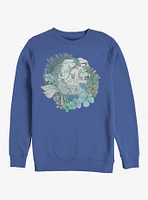 Disney Little Mermaid Tonal Ariel Sweatshirt