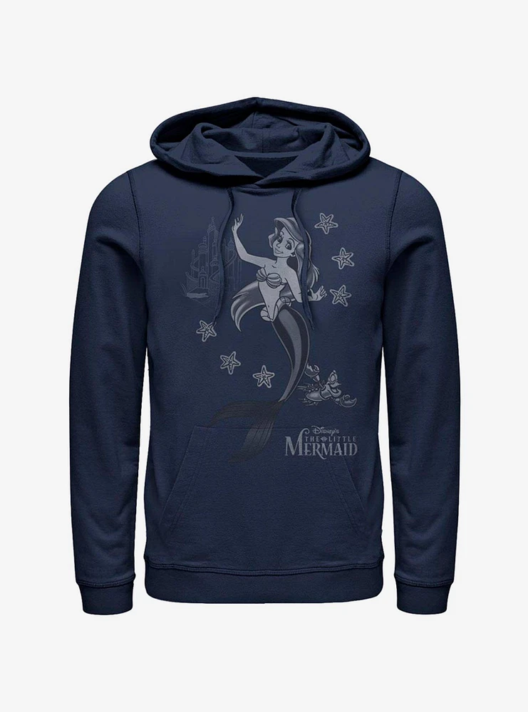 Disney Little Mermaid Ariel Flash Hoodie