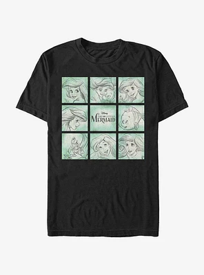 Disney Little Mermaid Sketches T-Shirt