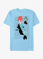 Disney The Little Mermaid Swimming Color T-Shirt