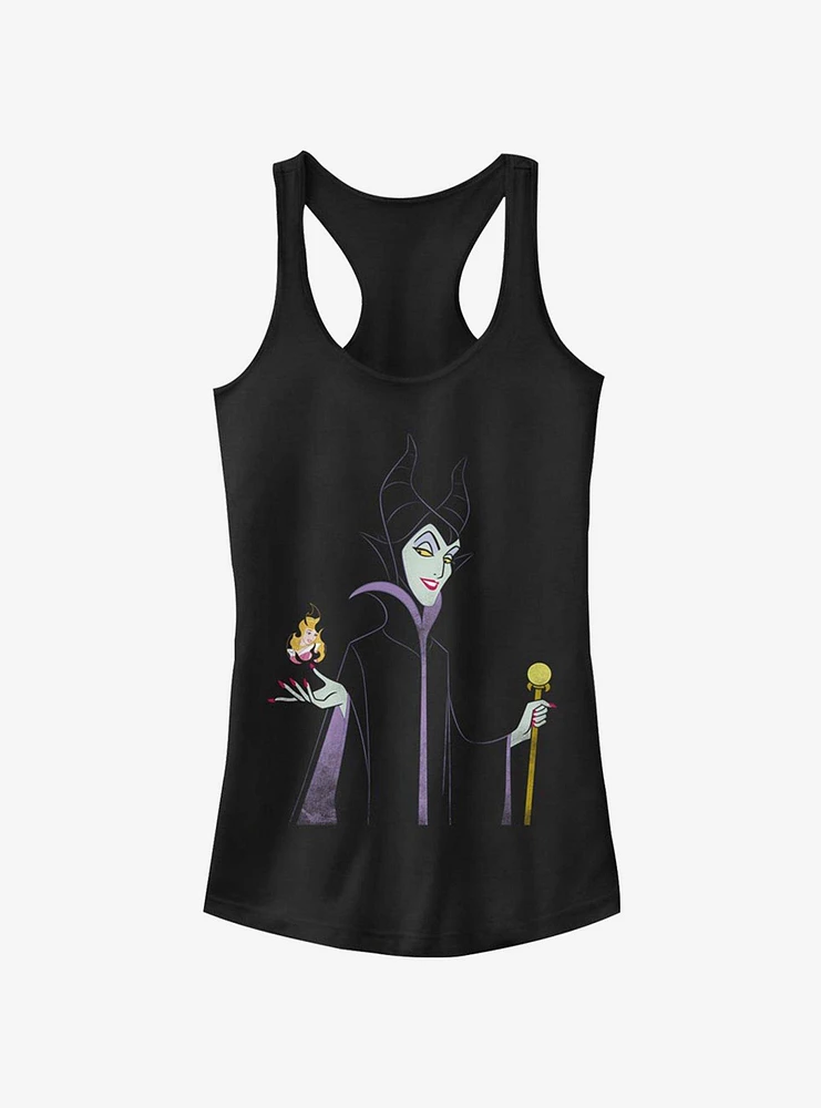 Disney Sleeping Beauty Minimal Maleficent Girls Tank