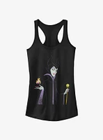 Disney Sleeping Beauty Minimal Maleficent Girls Tank