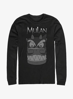 Disney Mulan Stone Dragon Head Long-Sleeve T-Shirt