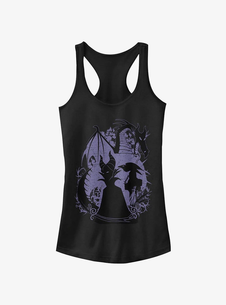 Disney Sleeping Beauty Bone Heart Girls Tank