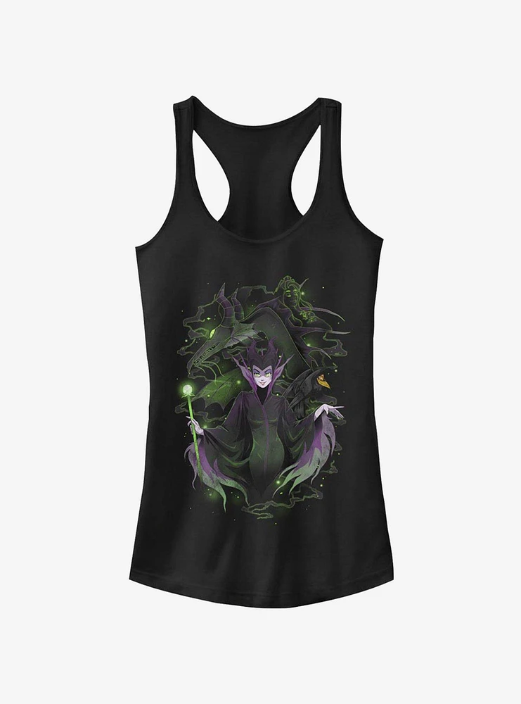 Disney Sleeping Beauty Maleficent Manga Girls Tank