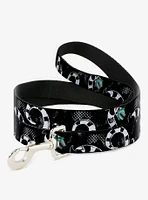 Beetlejuice Sandworm Halftone Dog Leash