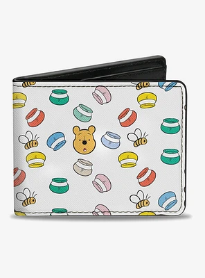Disney Winnie the Pooh Honey Pots Bi-fold Wallet